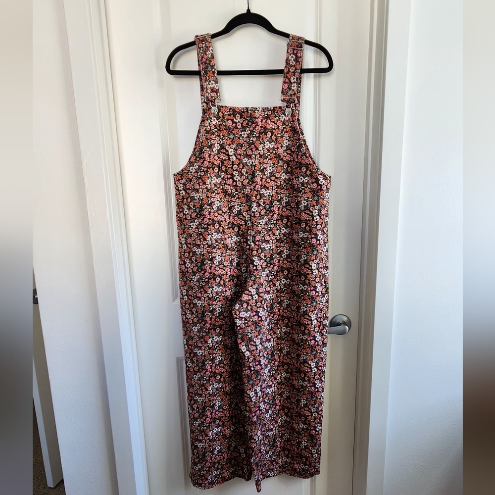 Zara Floral Overalls